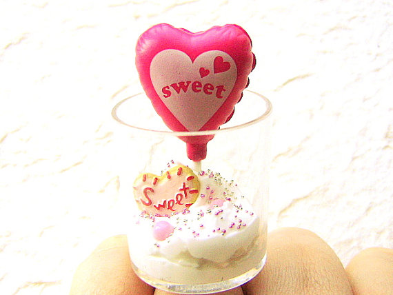 Pink hearts ring Ring6